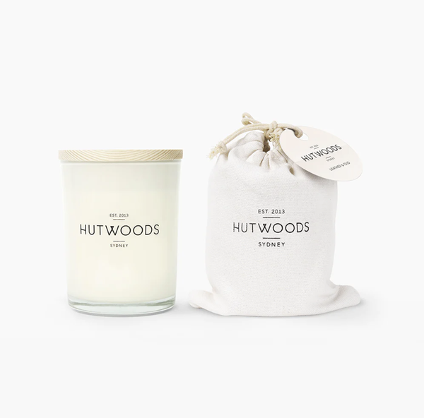 LOCAL - Hutwoods leather and Oud Candle 250g