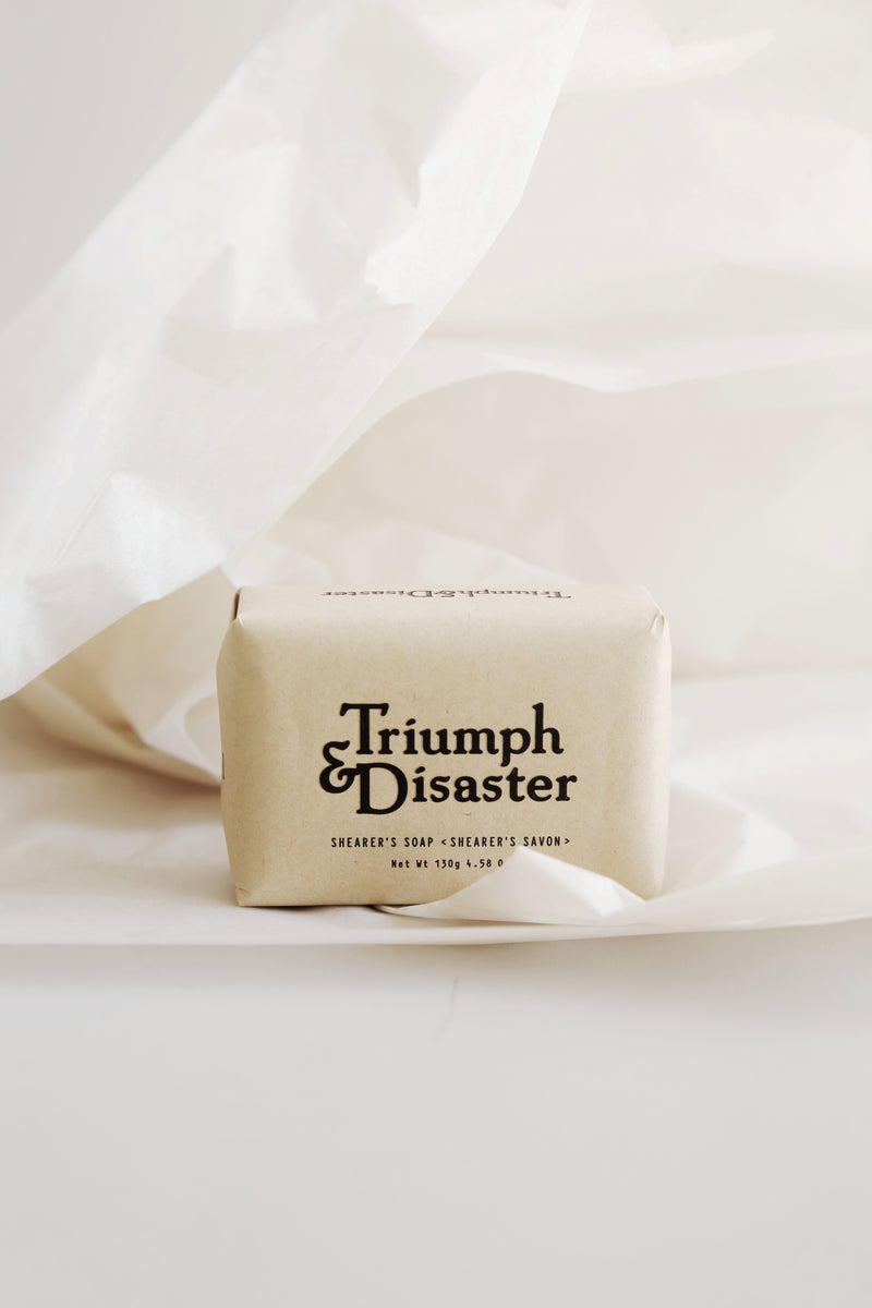 LOCAL - Shearer's soap by Triumph & Disaster